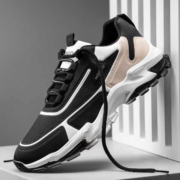 ⁦Breathable Sneaker Men's Mesh Running Shoes⁩ - الصورة ⁦4⁩
