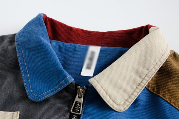 ⁦Stitching Loose Jacket Men And Women⁩ - الصورة ⁦6⁩