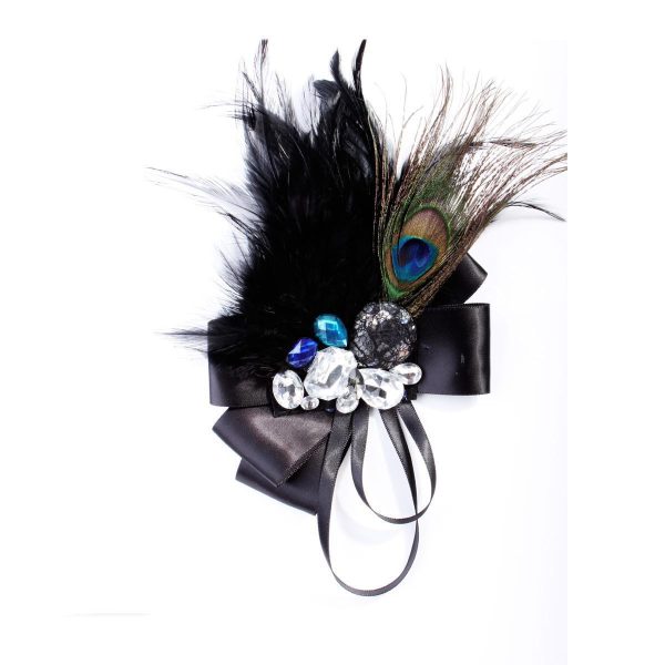 ⁦Bar Singer Performance Accessories Feather Brooch⁩ - الصورة ⁦3⁩