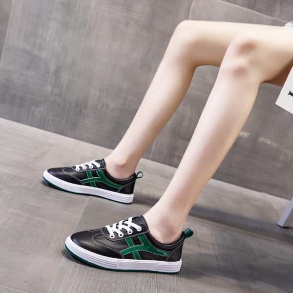 ⁦All-matching Sneakers Breathable Casual Korean Style Flat Shoes⁩ - الصورة ⁦3⁩