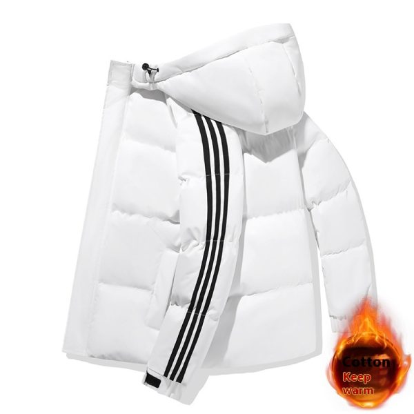 ⁦Warm And Trendy Down Cotton-padded Jacket For Men⁩ - الصورة ⁦3⁩