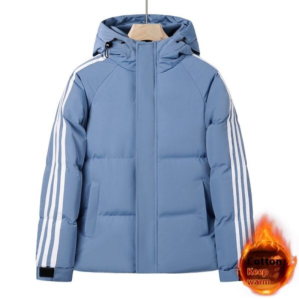 ⁦Warm And Trendy Down Cotton-padded Jacket For Men⁩ - الصورة ⁦4⁩
