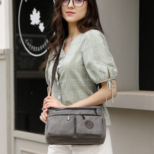 Women's Large Capacity Postman Retro Casual Canvas Shoulder Bag