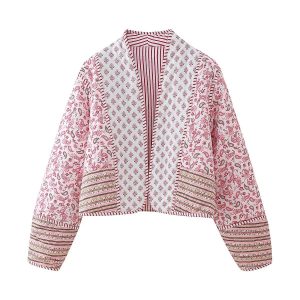 Women's Clothing Street Fashion Personality Double-sided Quilted Jacket