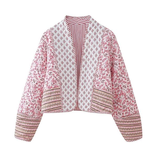Women's Clothing Street Fashion Personality Double-sided Quilted Jacket