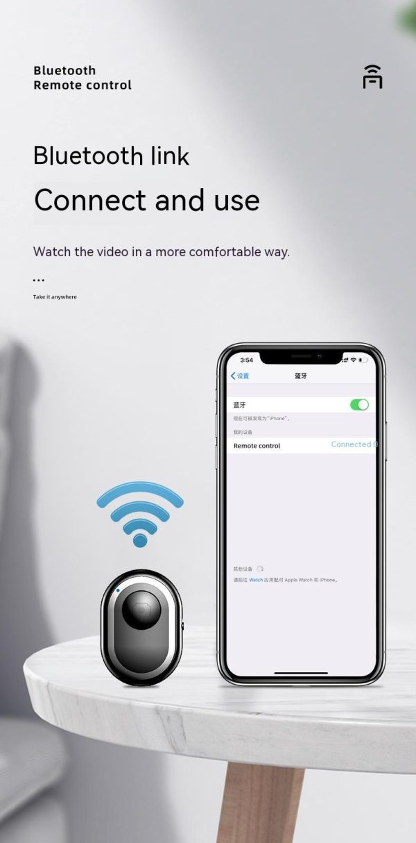 ⁦Wireless Bluetooth Remote Self-timer Photo Remote Control⁩ - الصورة ⁦9⁩