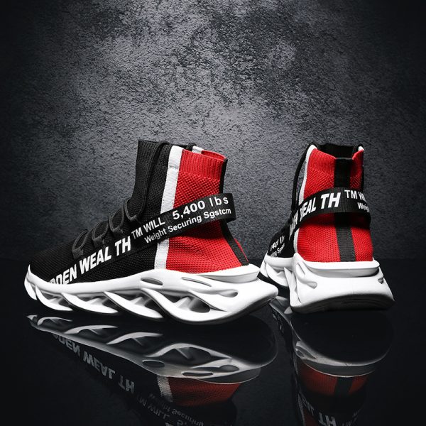⁦Breathable high-top socks shoes⁩ - الصورة ⁦3⁩