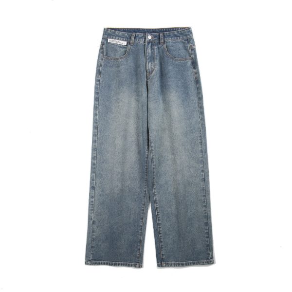 ⁦Summer American Style Loose Vintage Jeans For Men⁩ - الصورة ⁦4⁩