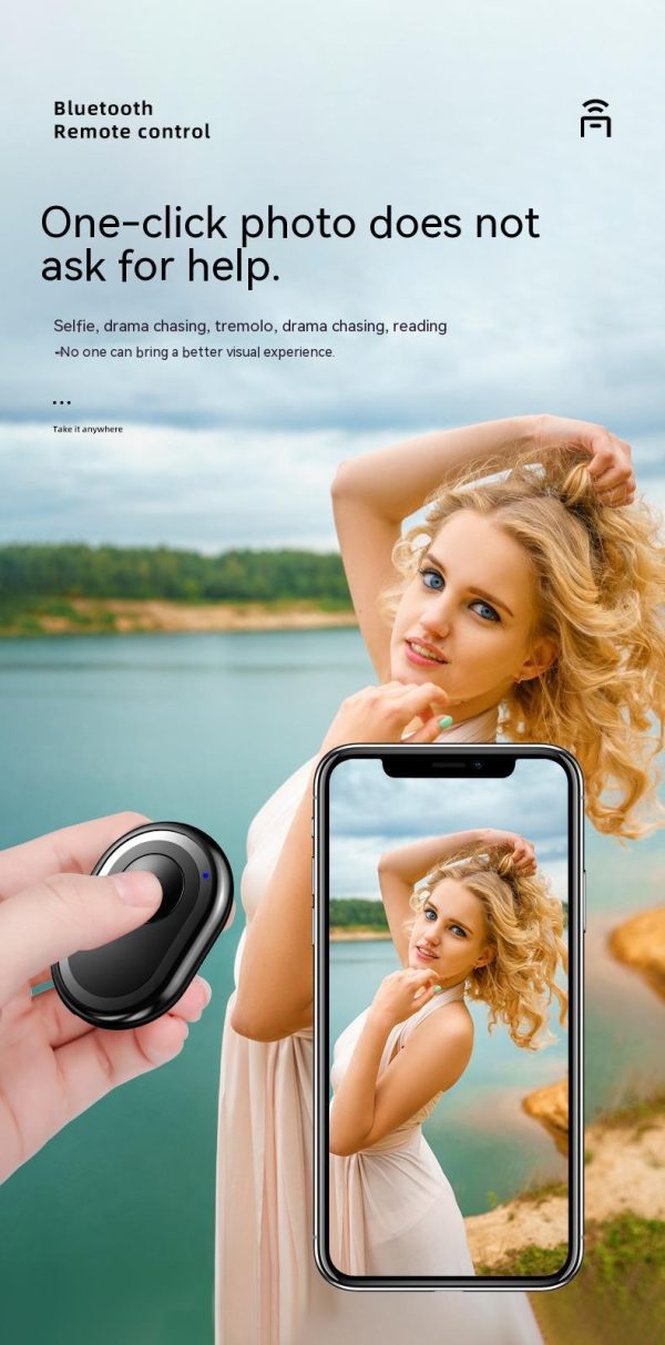 ⁦Wireless Bluetooth Remote Self-timer Photo Remote Control⁩ - الصورة ⁦10⁩