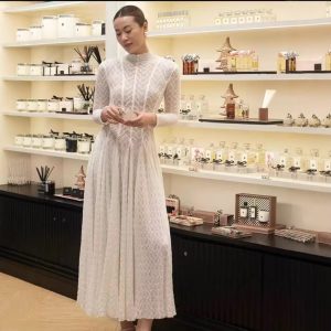 Big Hem Umbrella Skirt Long Dress Women