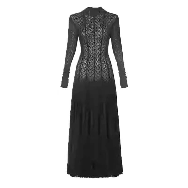 ⁦Big Hem Umbrella Skirt Long Dress Women⁩ - الصورة ⁦5⁩