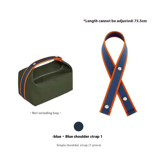 ⁦Wash Bag, Armpit Canvas Shoulder Strap, Inner Liner Accessories⁩ - الصورة ⁦4⁩