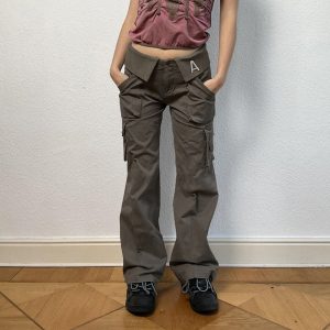 Women's Personality Street Shooting Fashion Blogger Trend Pants