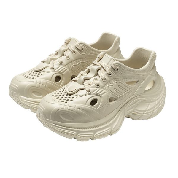⁦Women's Hole Casual Shoes Sneaker Outdoor Sandals⁩ - الصورة ⁦5⁩