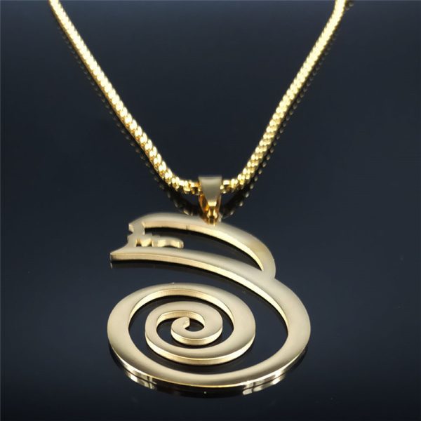 ⁦Annual Ring Pendant Necklace Ornament Accessories⁩ - الصورة ⁦3⁩