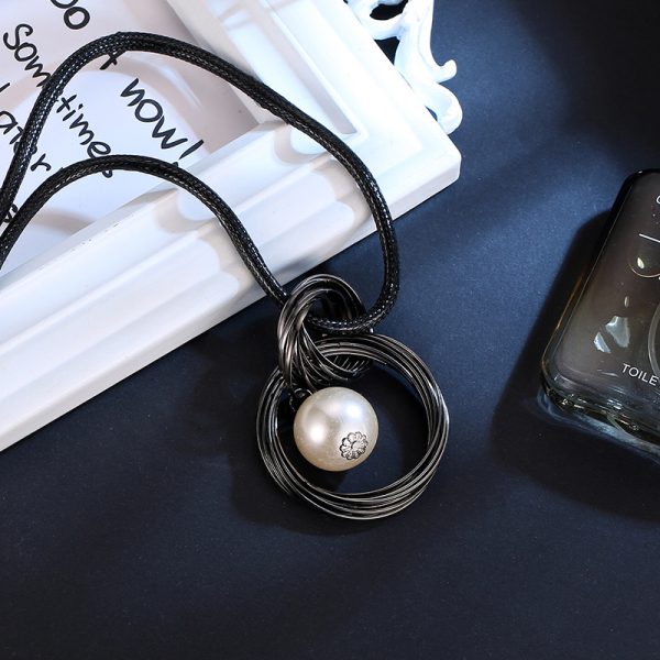 ⁦Accessories Decorative Jewelry Necklace Sweater Chain Long Women⁩ - الصورة ⁦5⁩