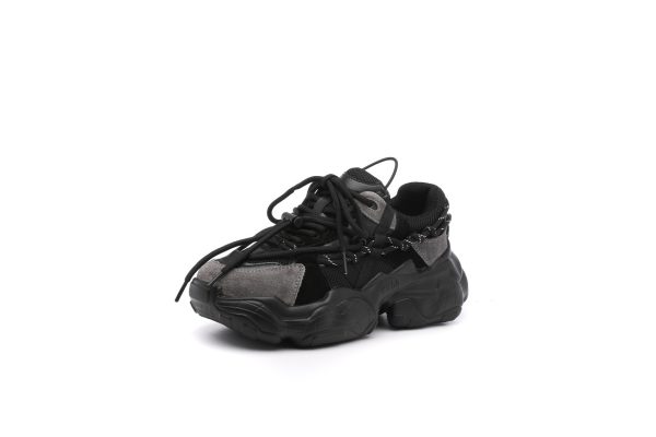⁦Breathable Tide Thick Bottom Increased Casual Sports Running Shoes Women⁩ - الصورة ⁦4⁩