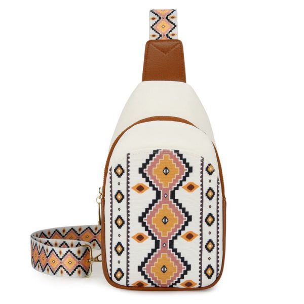 ⁦Women's Bag Pu Shoulder Bag Design Retro Simple⁩ - الصورة ⁦5⁩