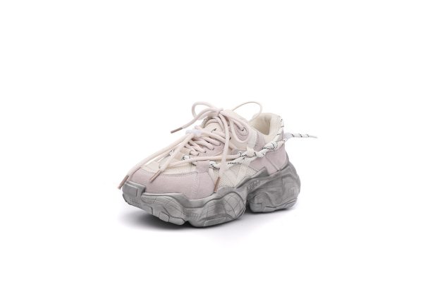 ⁦Breathable Tide Thick Bottom Increased Casual Sports Running Shoes Women⁩ - الصورة ⁦3⁩