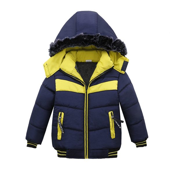 ⁦Small And Medium-Sized Boys Cotton-Padded Jackets⁩ - الصورة ⁦8⁩
