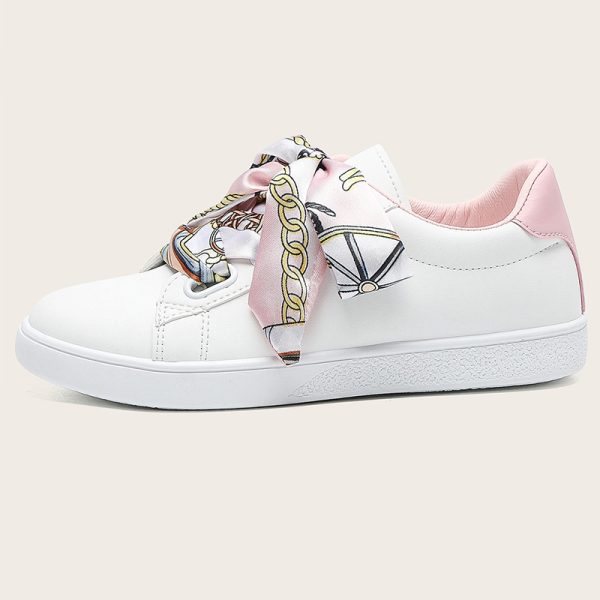 ⁦Women's Fashion Ribbon Casual Shoes⁩ - الصورة ⁦3⁩