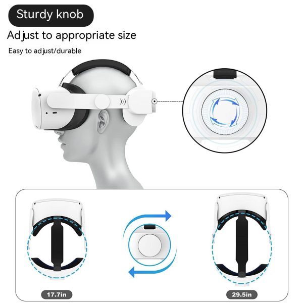 ⁦Adjustable Replacement Headband Vr Smart Accessories⁩ - الصورة ⁦6⁩