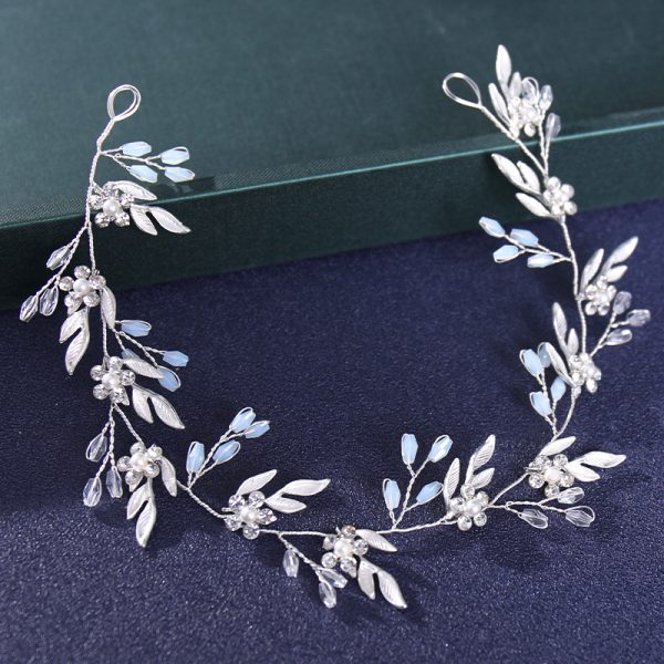 ⁦Bride Hair Band Wedding Accessories Photography Props⁩ - الصورة ⁦5⁩