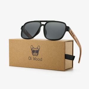 Wooden Sunglasses Polarized Sun Protection Vintage Sunglasses