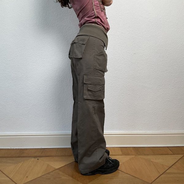 ⁦Women's Personality Street Shooting Fashion Blogger Trend Pants⁩ - الصورة ⁦3⁩