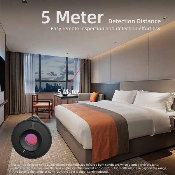 ⁦Camera Detector Long Standy Infrared Optical Detection 5M Detection Distance Easy Remote Inspection Camera Nowhere To Hide⁩ - الصورة ⁦2⁩