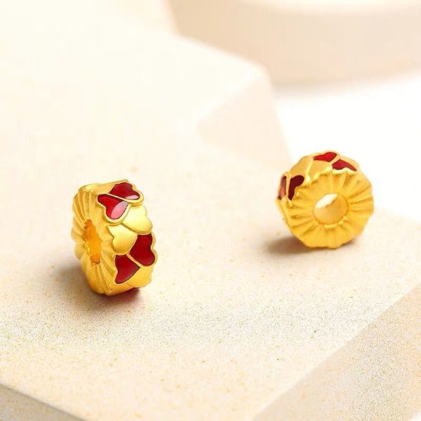 ⁦Bracelet Women 3D Hard Gold Jewelry Accessories⁩ - الصورة ⁦4⁩