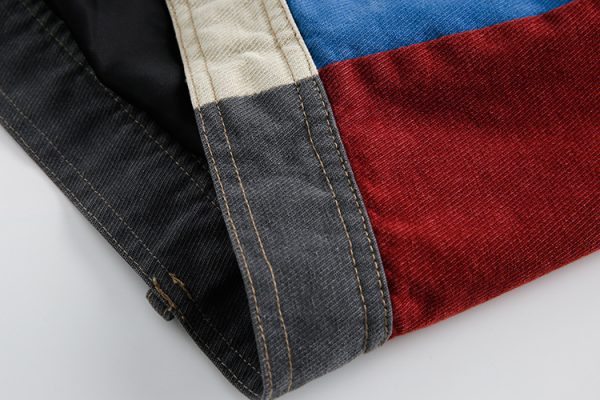 ⁦Stitching Loose Jacket Men And Women⁩ - الصورة ⁦9⁩